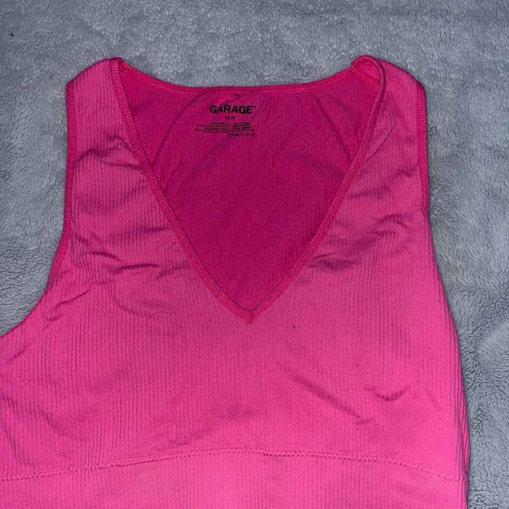 Garage crop top